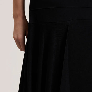 Women's LAURRIE-Asymmetric Hem Knitted Skirt