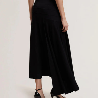 Women's LAURRIE-Asymmetric Hem Knitted Skirt