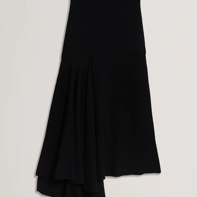 Women's LAURRIE-Asymmetric Hem Knitted Skirt