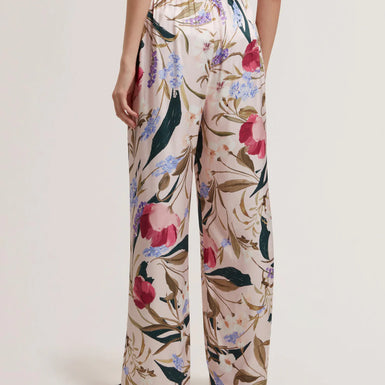 Women's LISZAAS-Printed Wide Leg Trousers