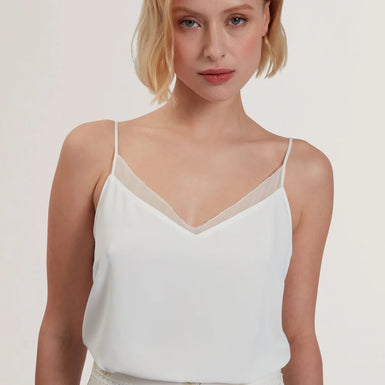 Women's LULEA-Chiffon Insert Cami Top