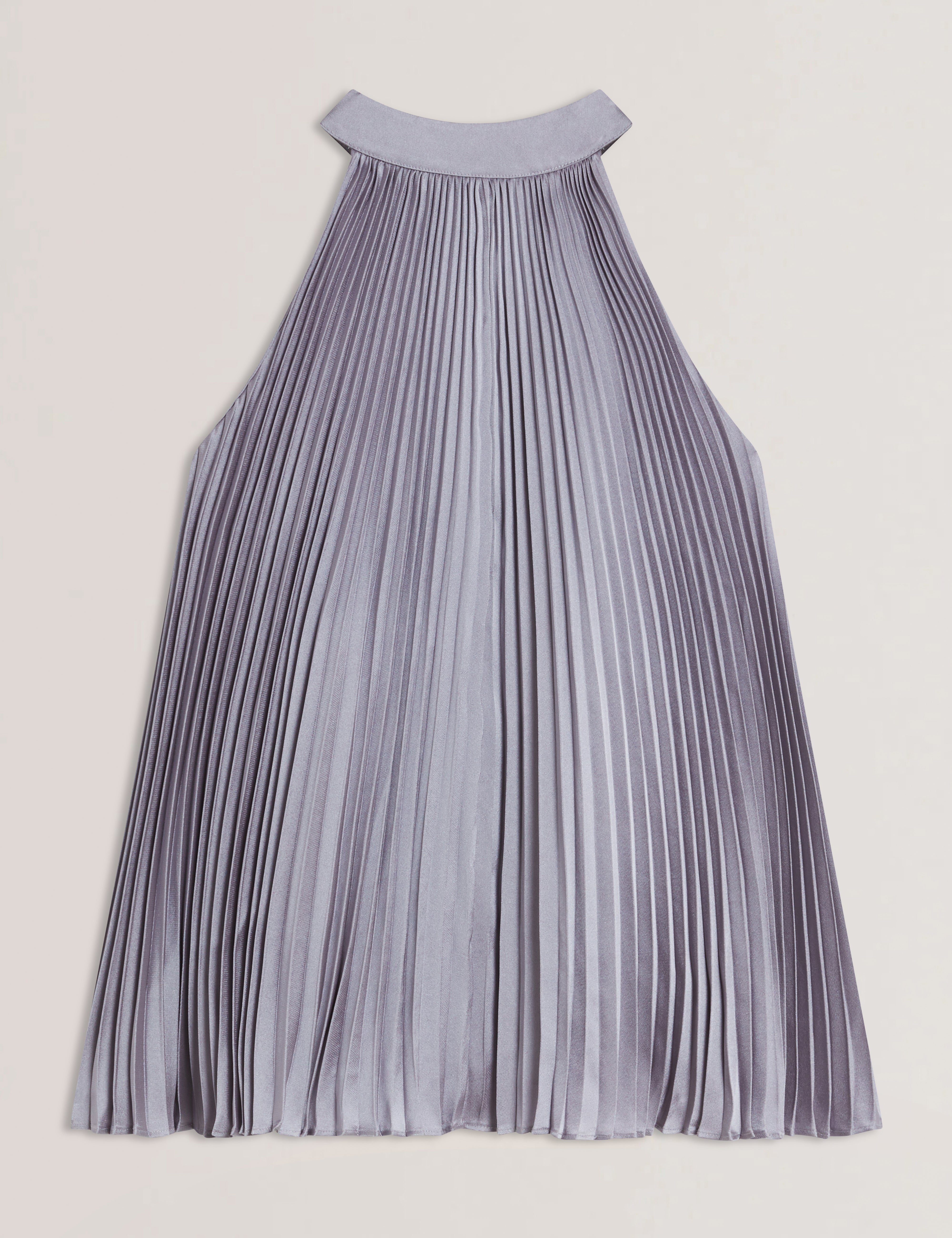 Women's MAMIIA-Super Pleated Sleeveless Top Lilac