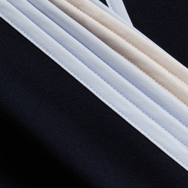 Women's MIRITI-Piping Detail Long Sleeve Shirt Navy