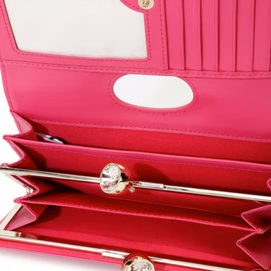 Women's Myliee-Floral Printed Bobble Purse Brt-Pink