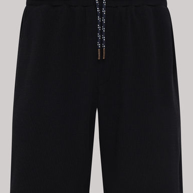 Men's Sleepwaf-Waffle Top And Short Set