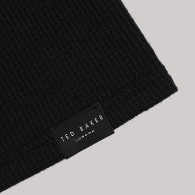 Men's Sleepwear-Waffle Top And Short Set