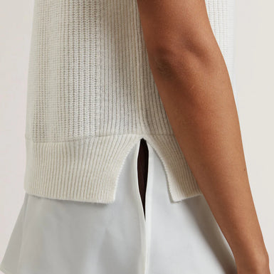 Womens ONZAA-Woven Detailed Raglan Short Sl