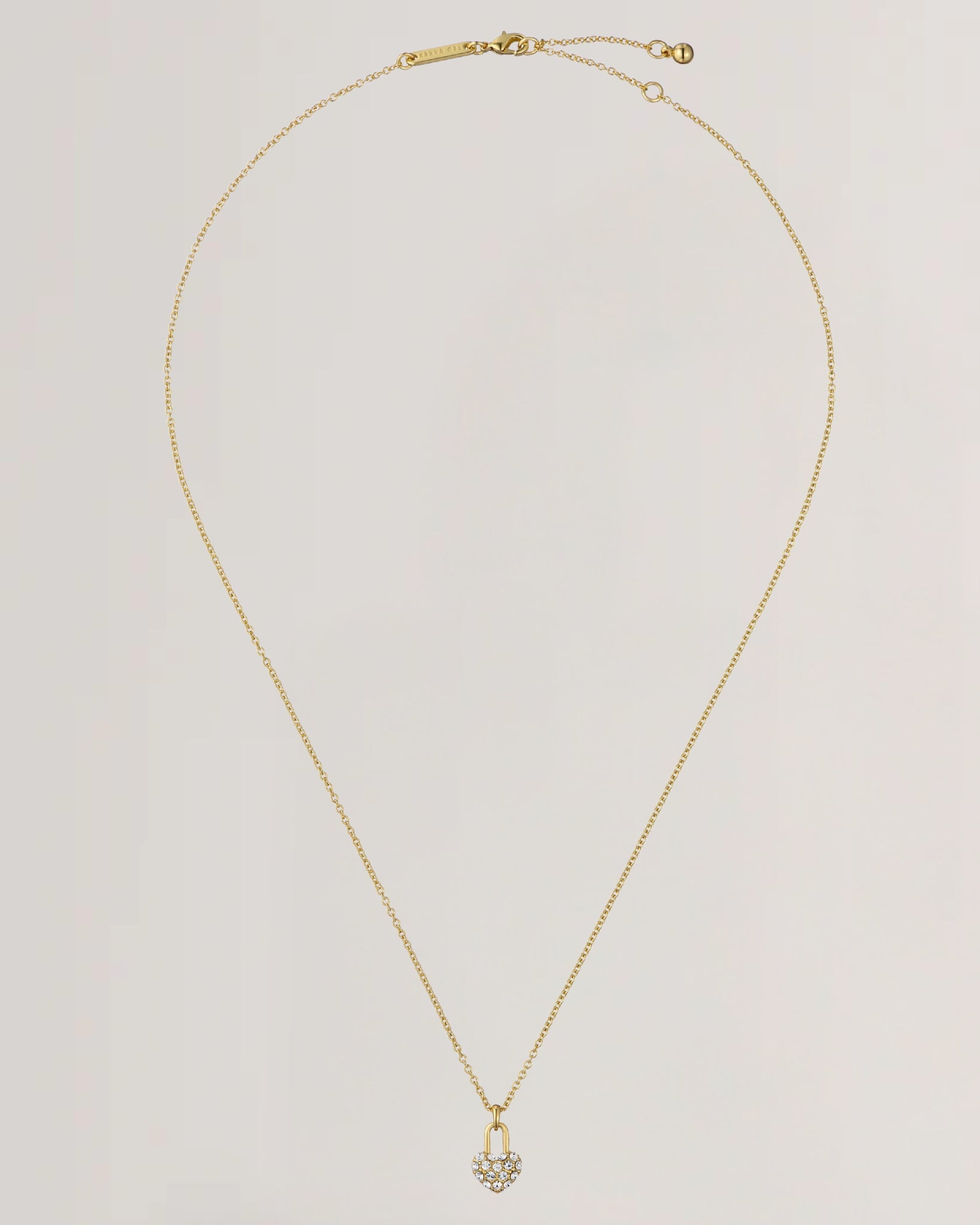 Women's PAIGE: Pave Crystal Padlock Pendant Necklace