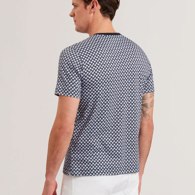 Men's OANEZ-SS Regular Fit Printed T-shirt