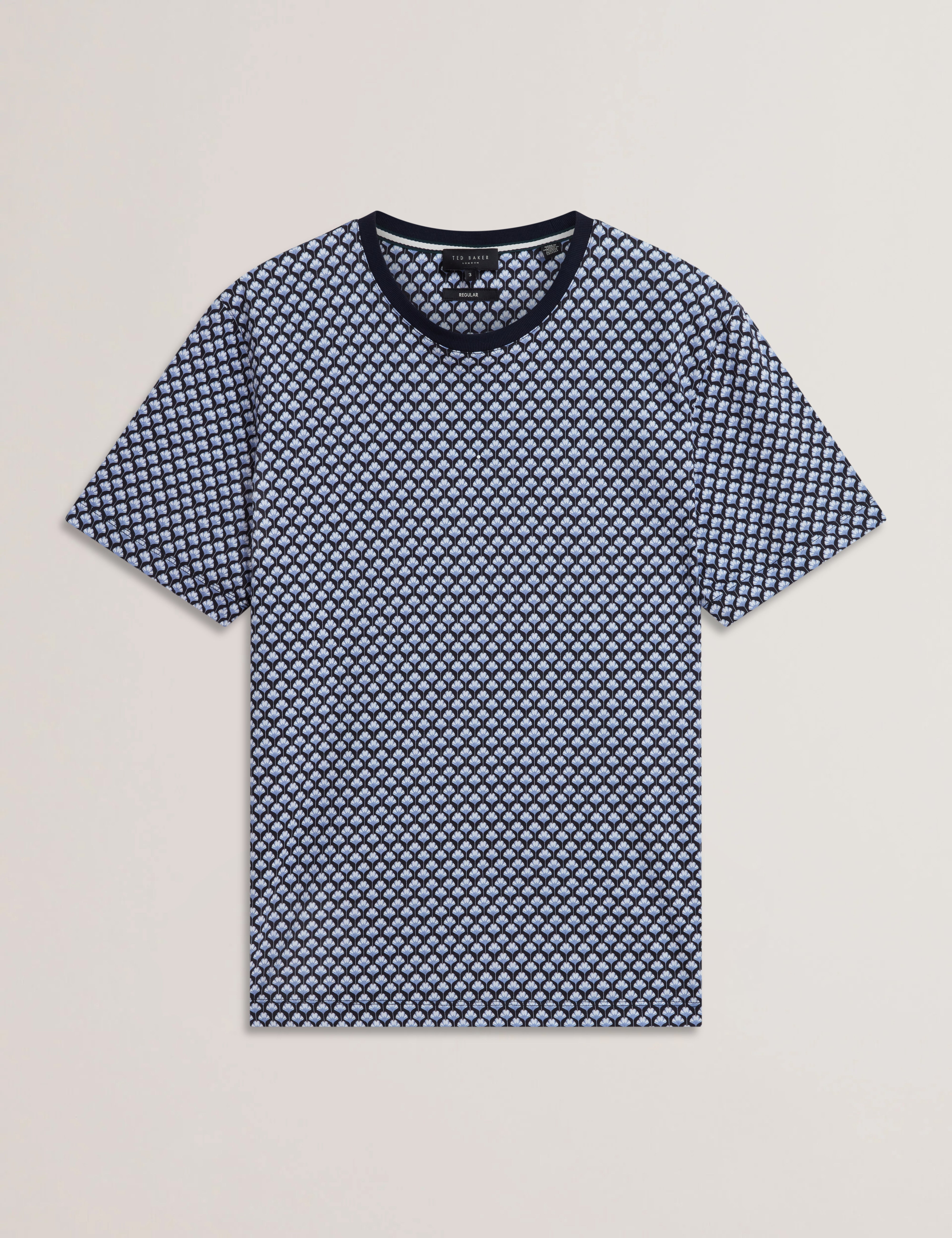 Men's OANEZ-SS Regular Fit Printed T-shirt