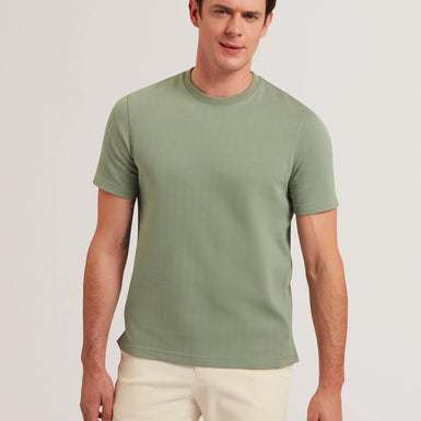 Men's ONTSO-SS Regular Herringbone T-shirt Green