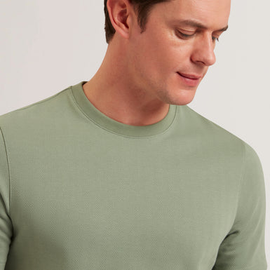 Men's ONTSO-SS Regular Herringbone T-shirt Green