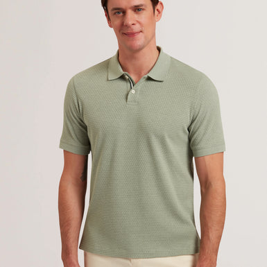 Men's REDMAN-SS Regular Textured Polo