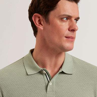 Men's REDMAN-SS Regular Textured Polo