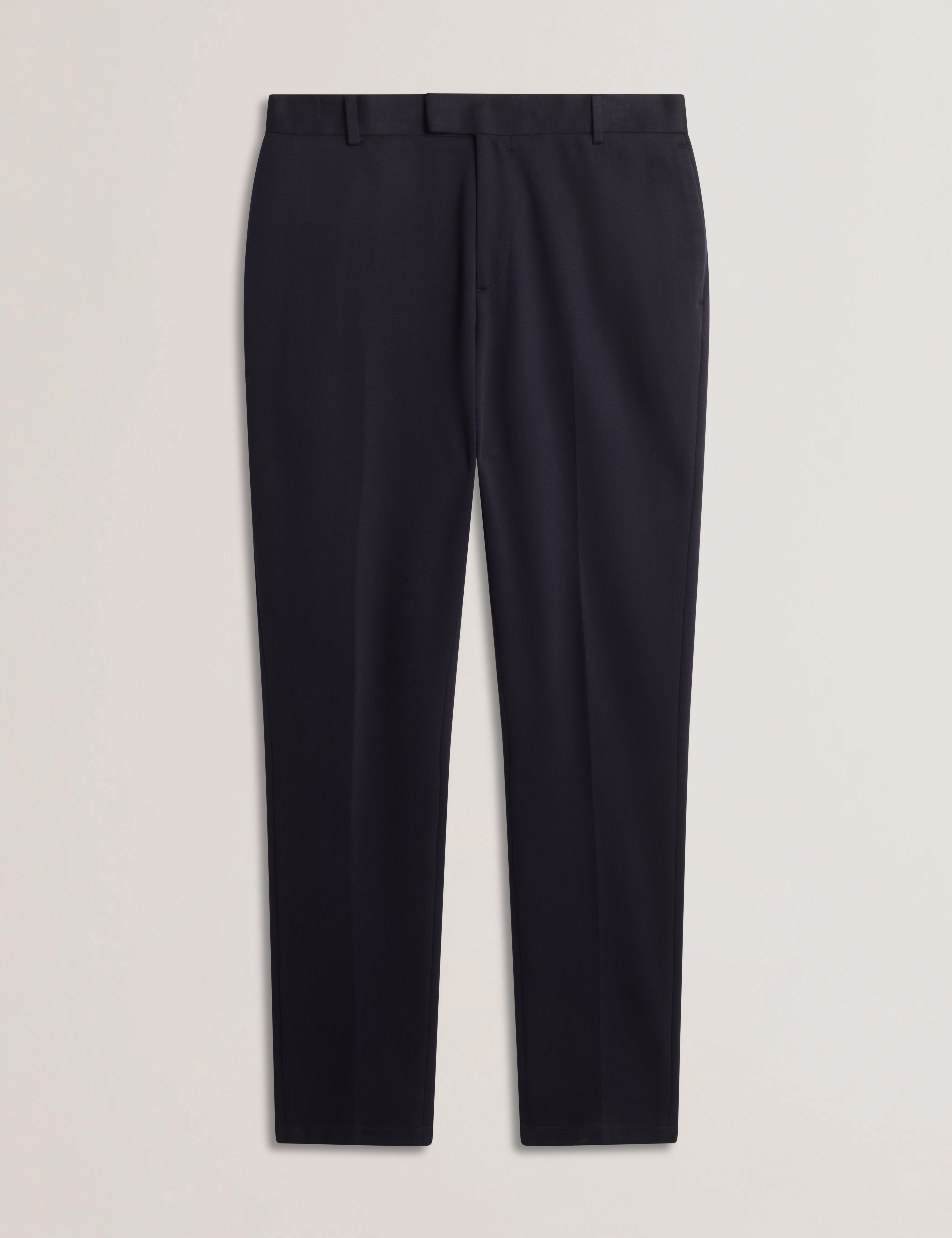 Mens ROOKT-Slim Jersey Stretch Smart Trousers