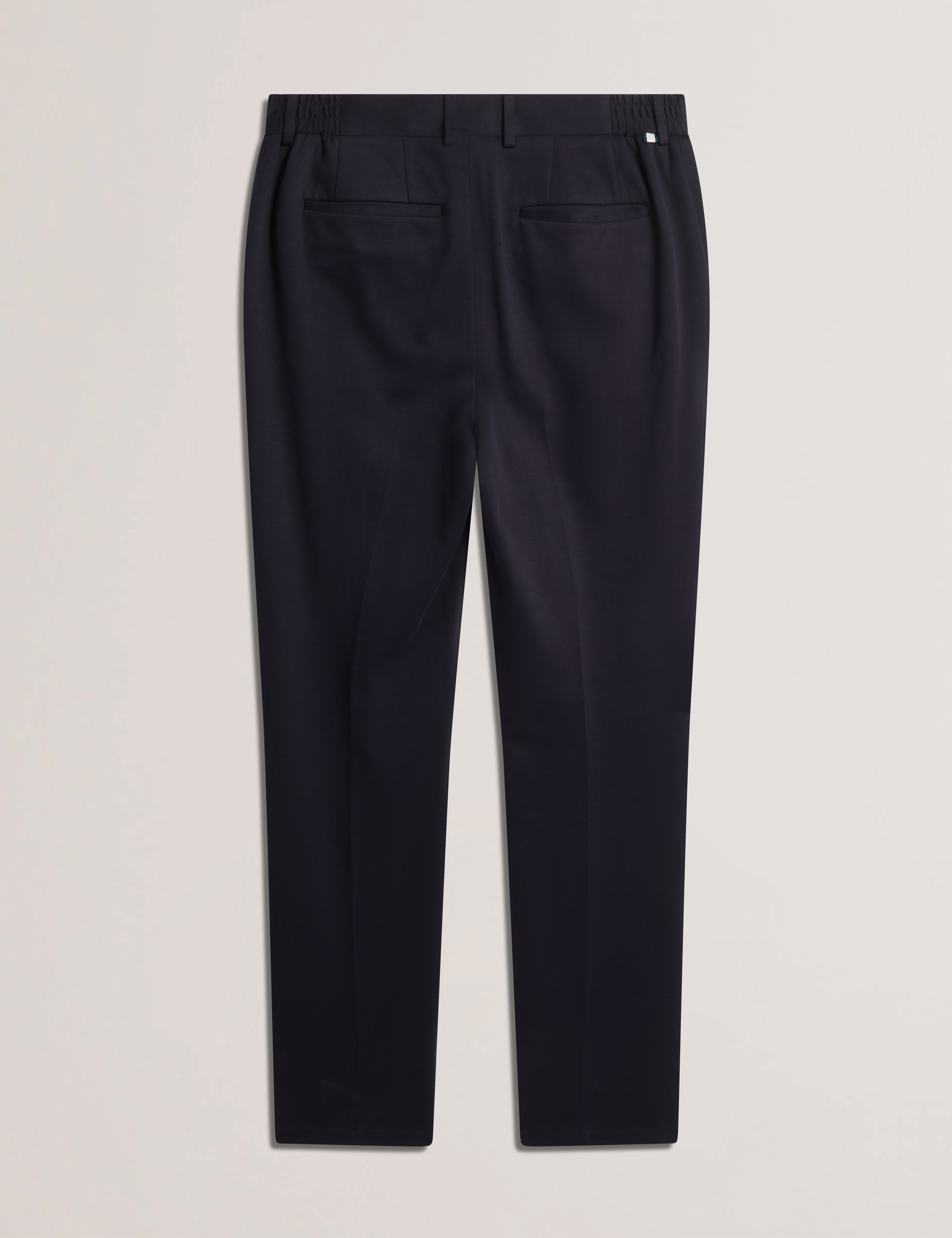 Mens ROOKT-Slim Jersey Stretch Smart Trousers