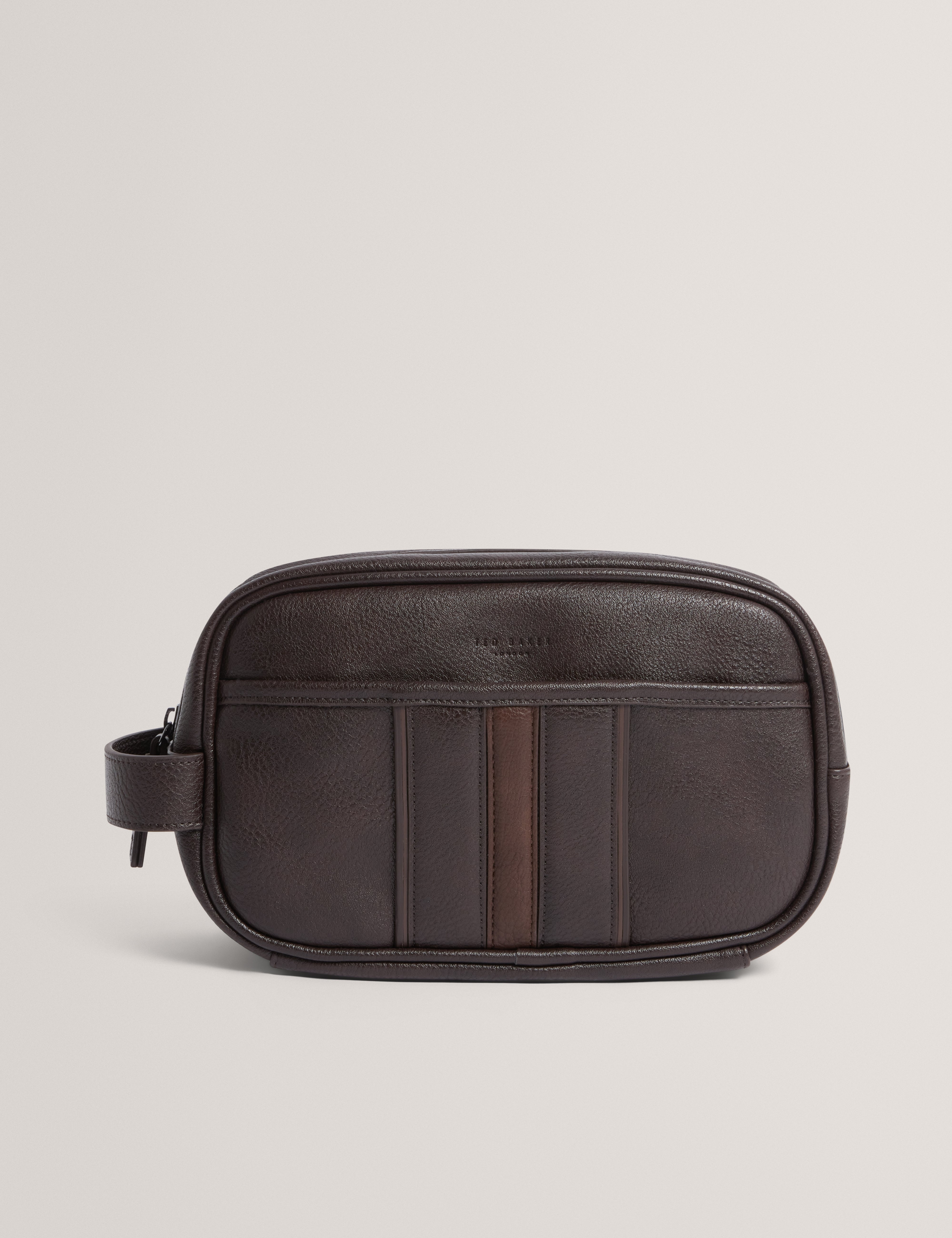 KEILAB: Stripe Pu Washbag