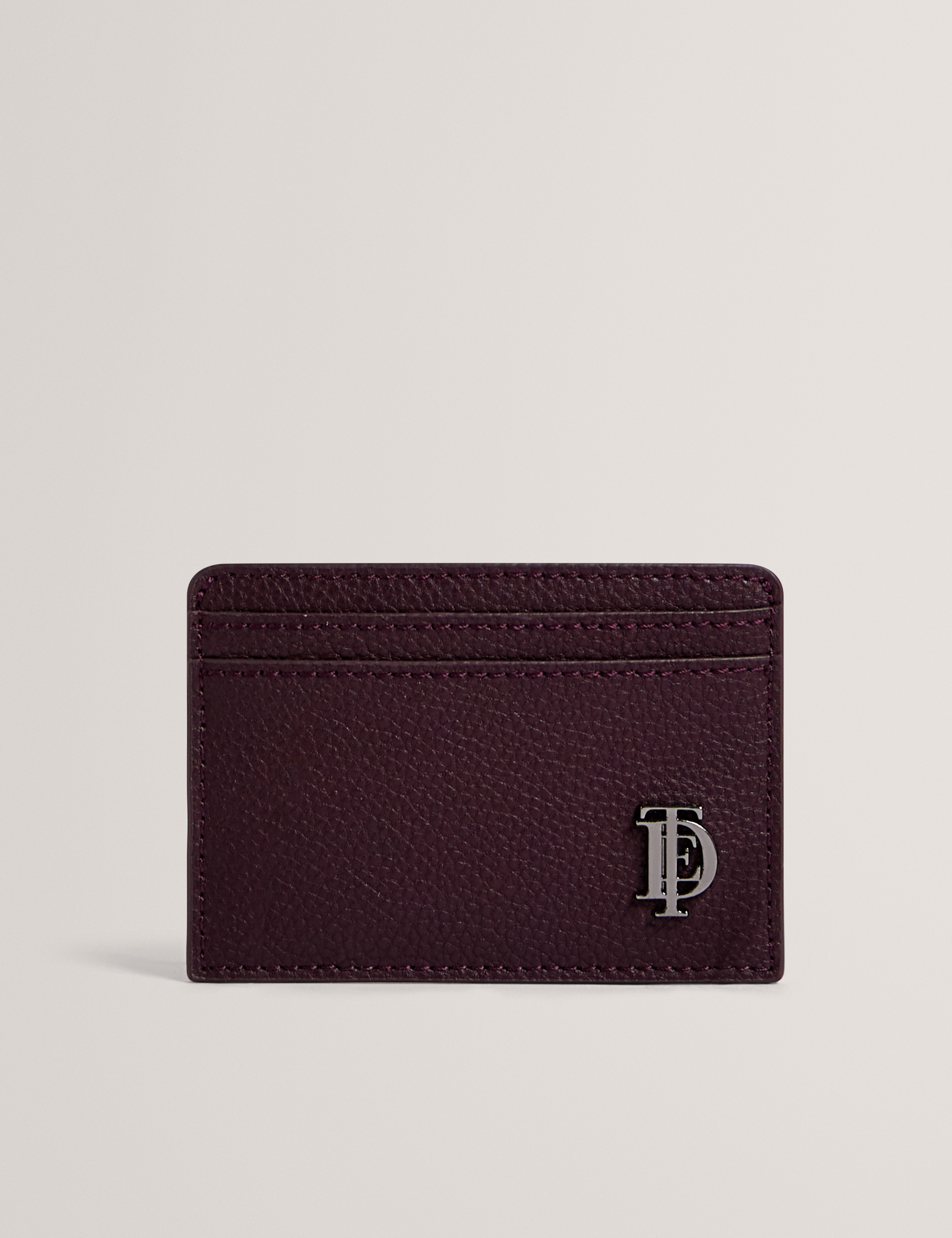 PARRIN: Pebbled Leather Cardholder