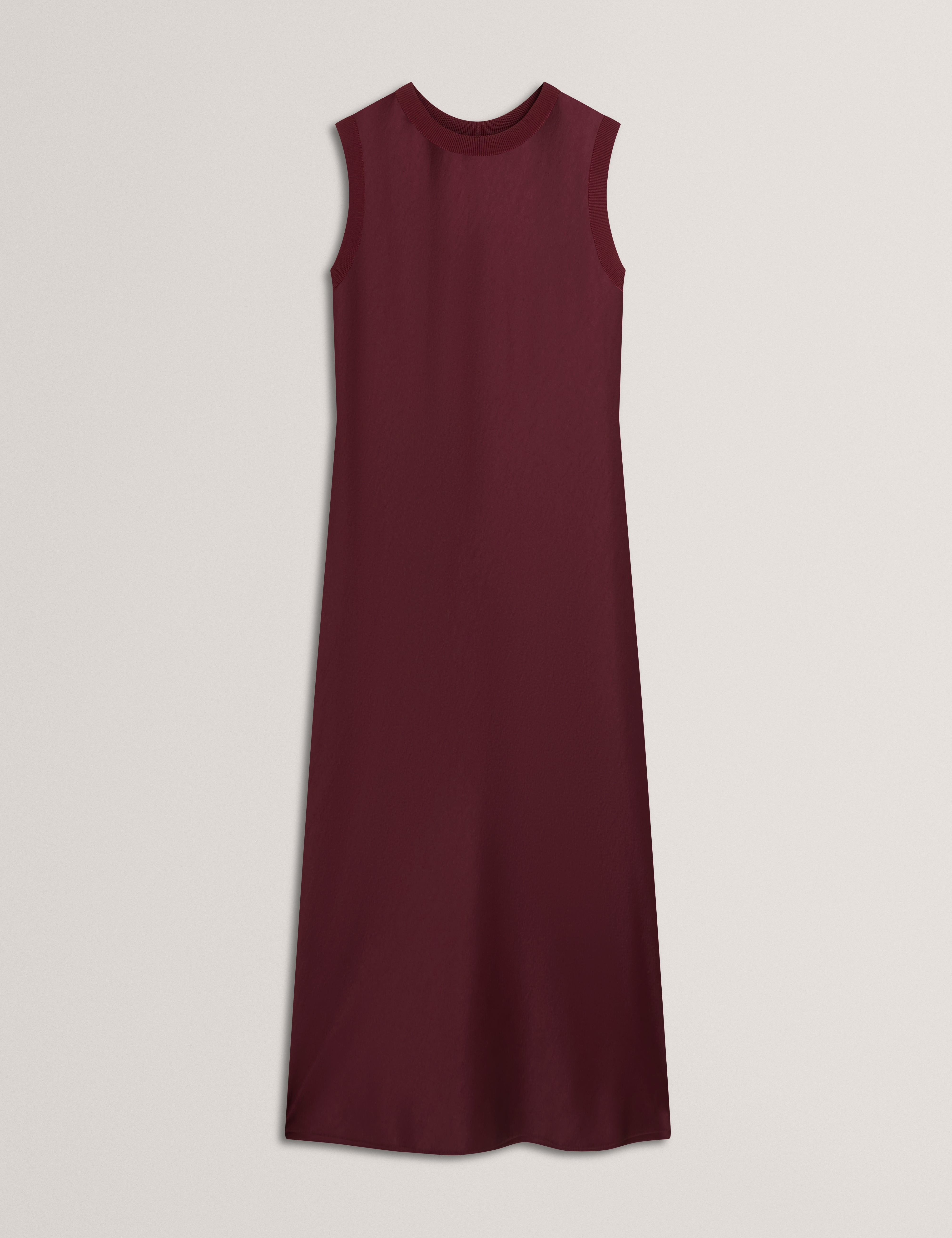 BLAAZA: Maxi Dress With Knitted Back