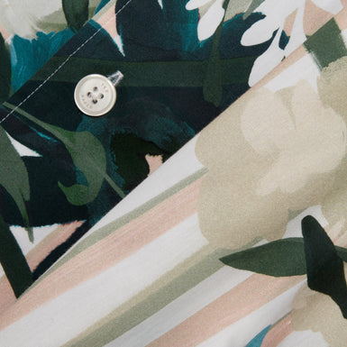 ANUKIS: Ss Placement Floral Stripe