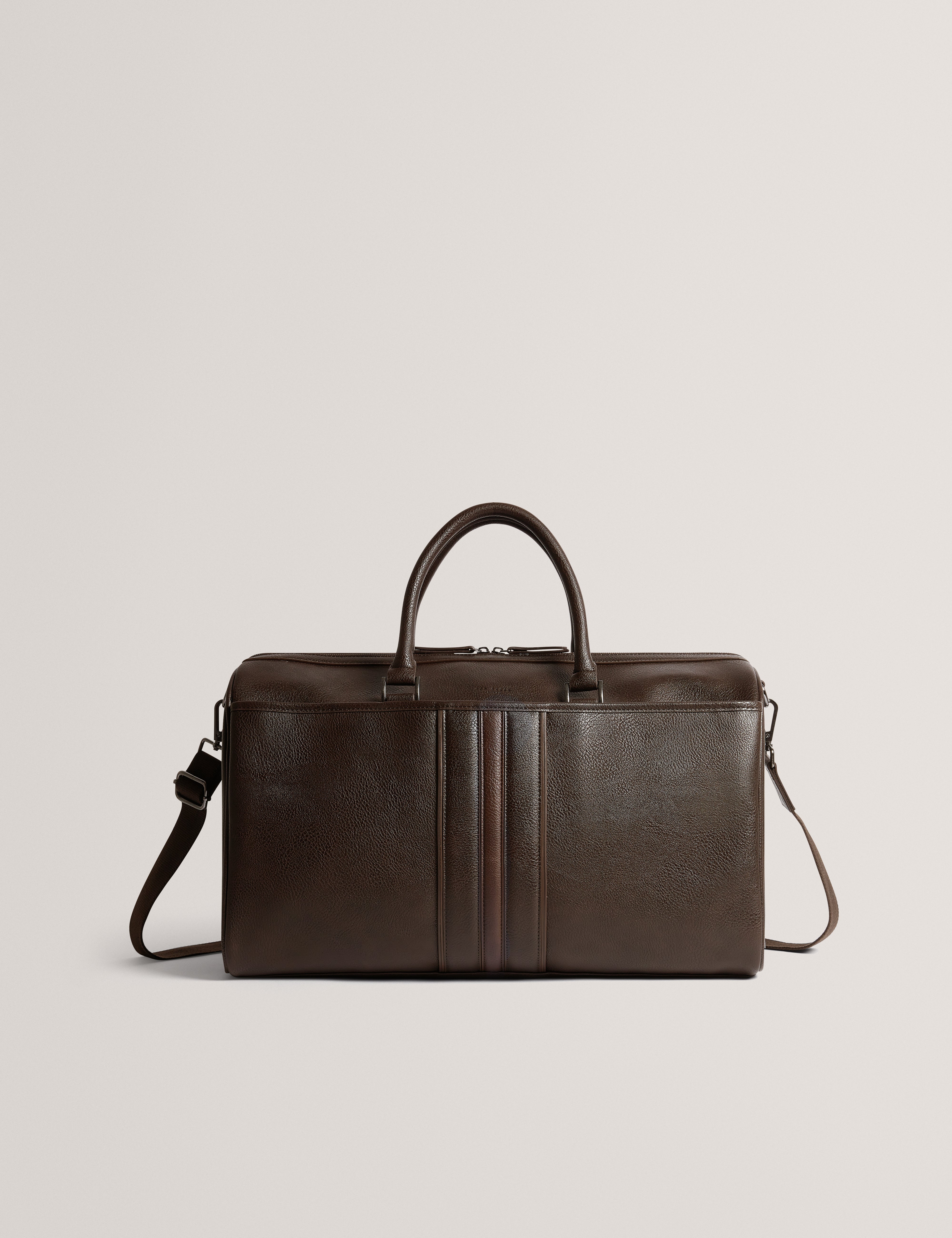 KELVIN: Stripe Pu Holdall