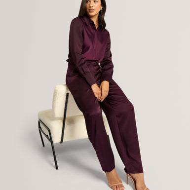 CHIIRA: Barrel Leg Trouser