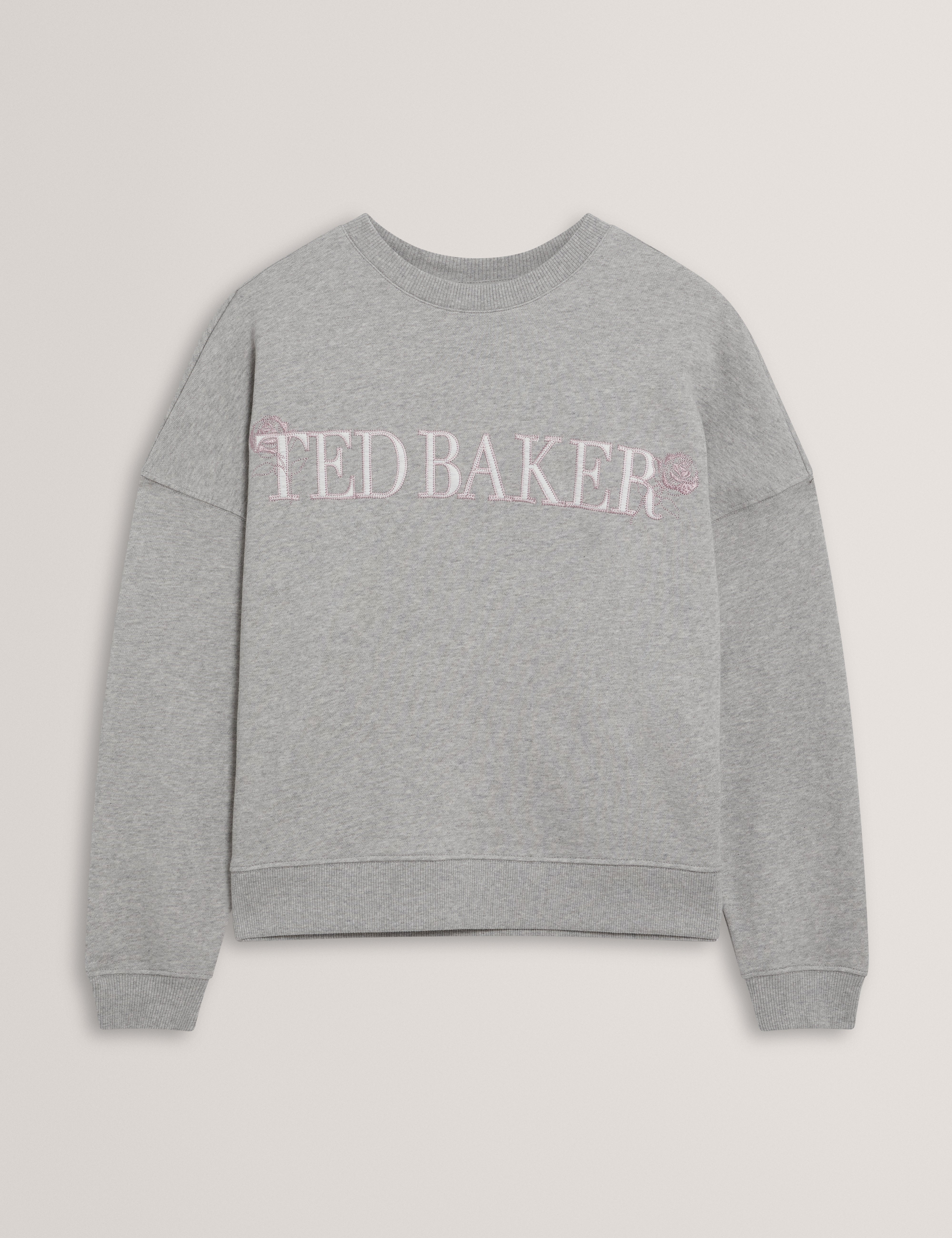 TANLIE: Branded Embroidery Sweatshirt