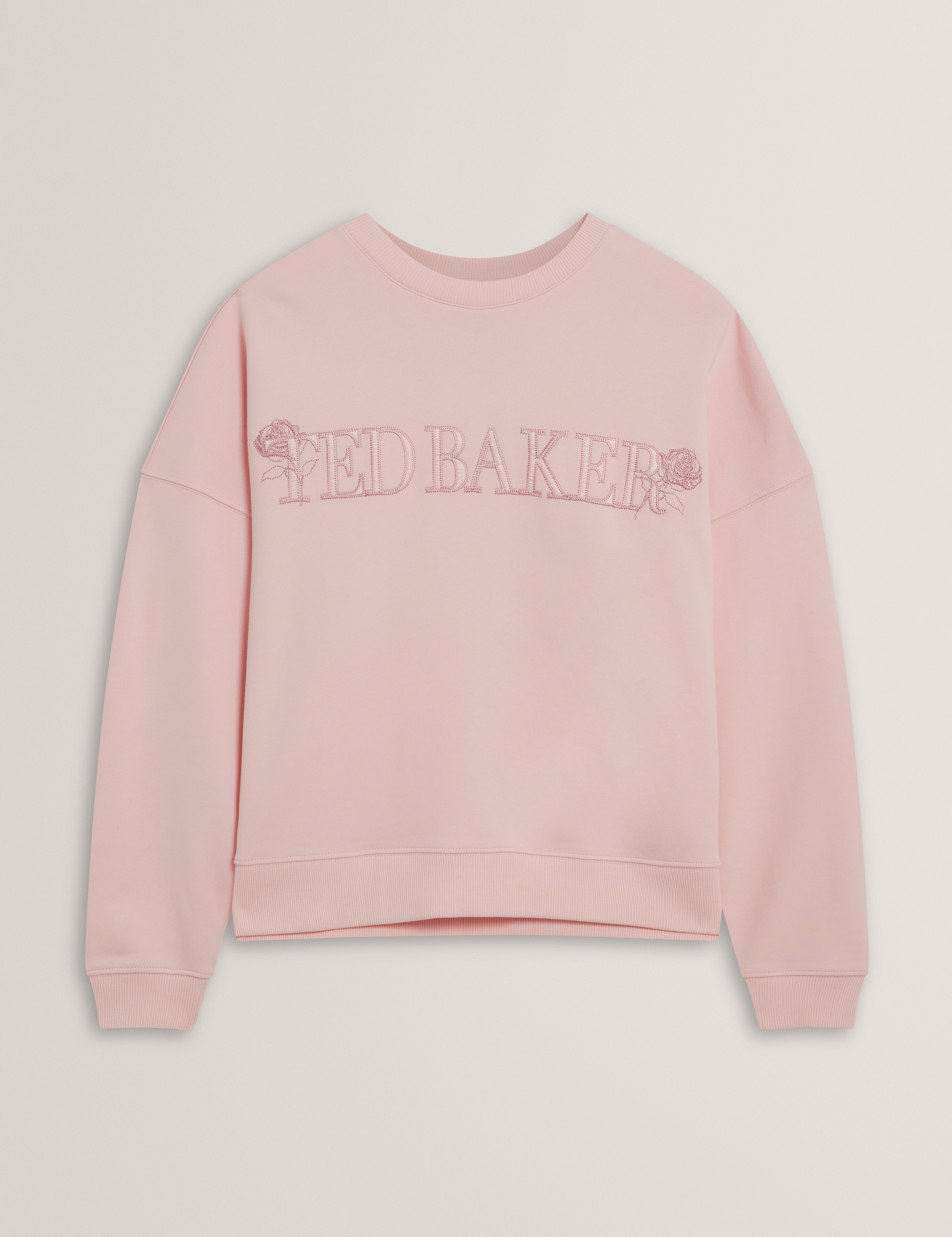 TANLIE: Branded Embroidery Sweatshirt