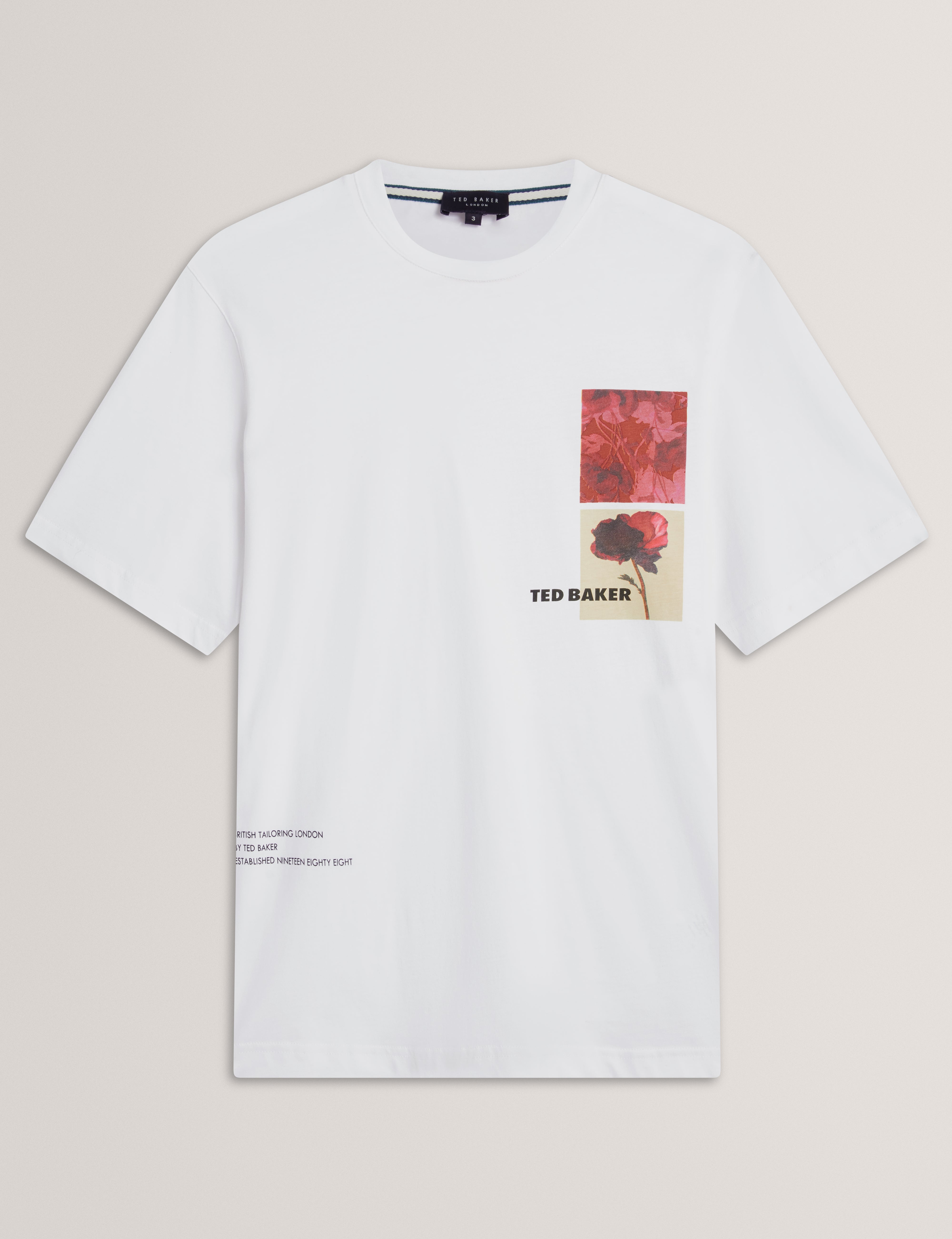 FLORAEN: Ss Chest Graphic T-Shirt