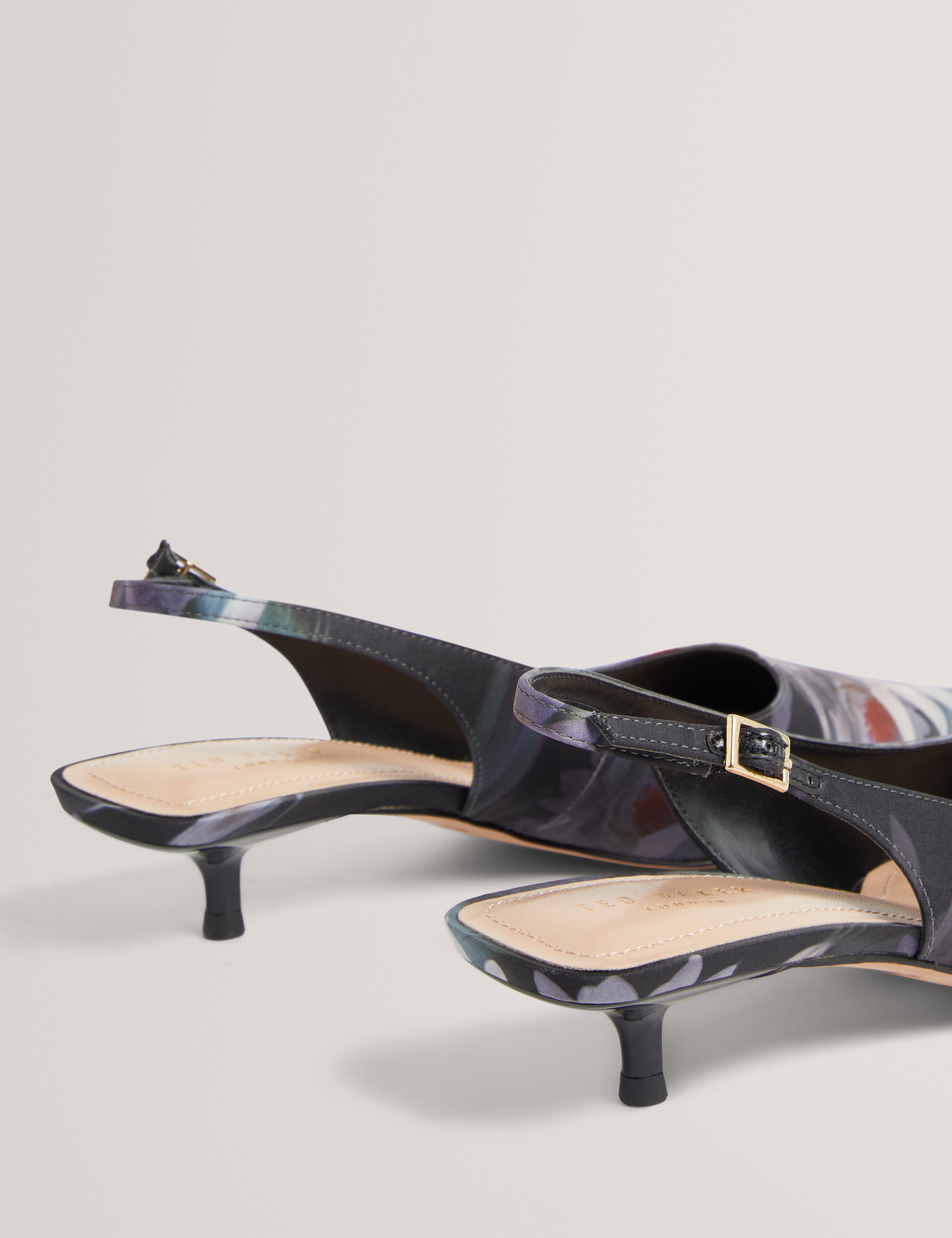 LIIYA: Sling Back Kitten Heel