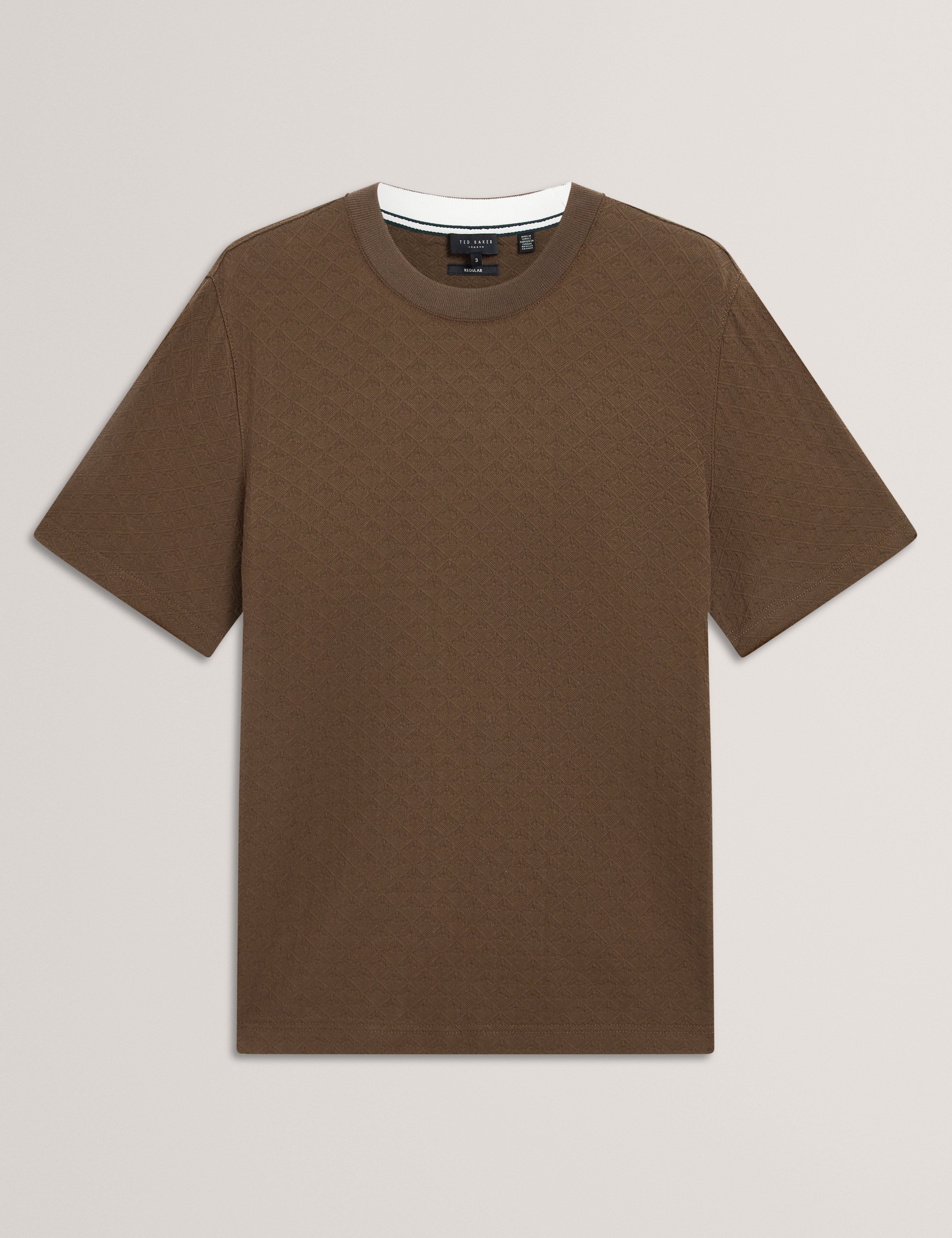 ELDONN: Ss Textured T-Shirt