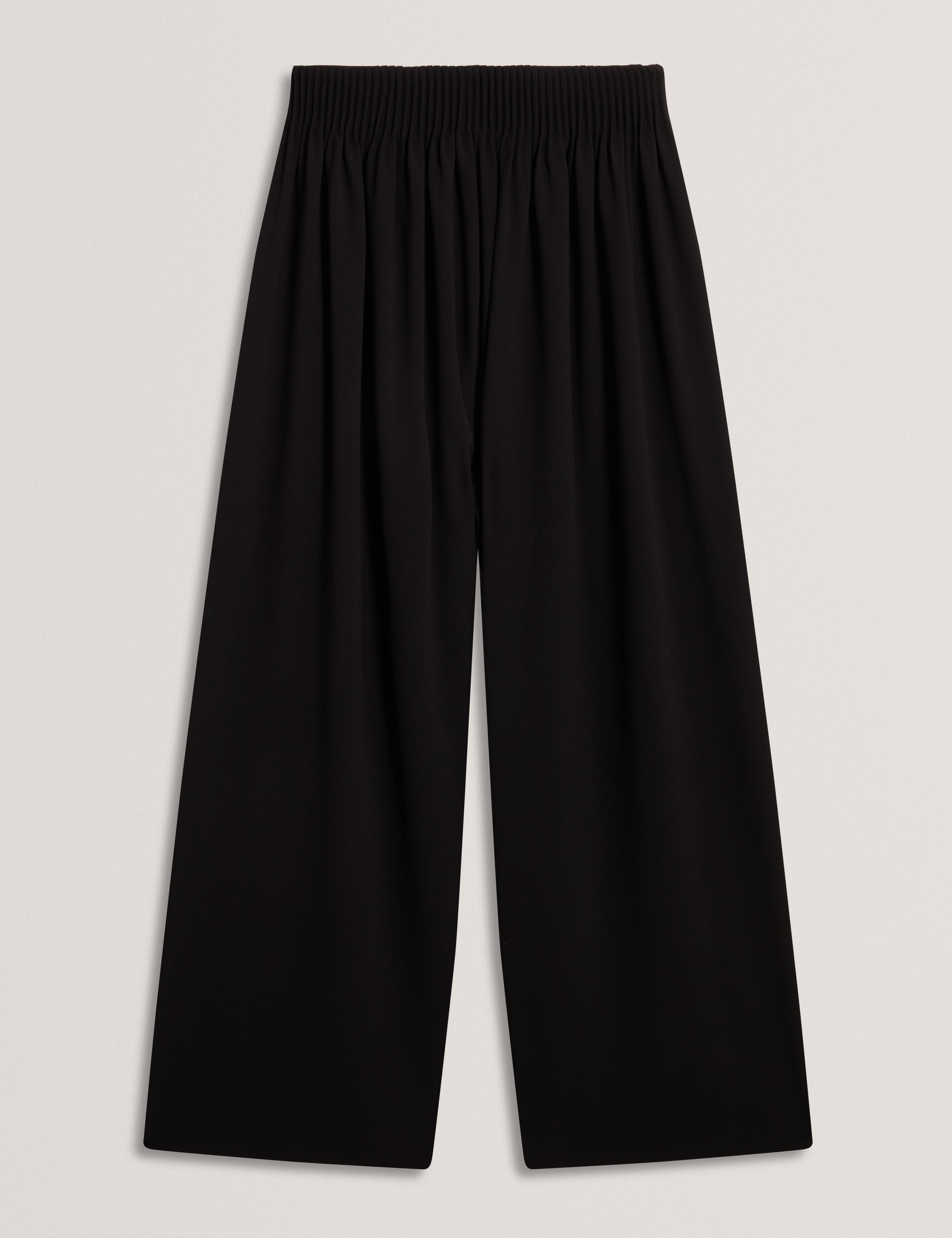 BRACCI: Wide Leg Trouser With Pleated Waistband
