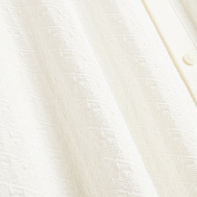 DOLTTEN: SS Textured Button Through Polo