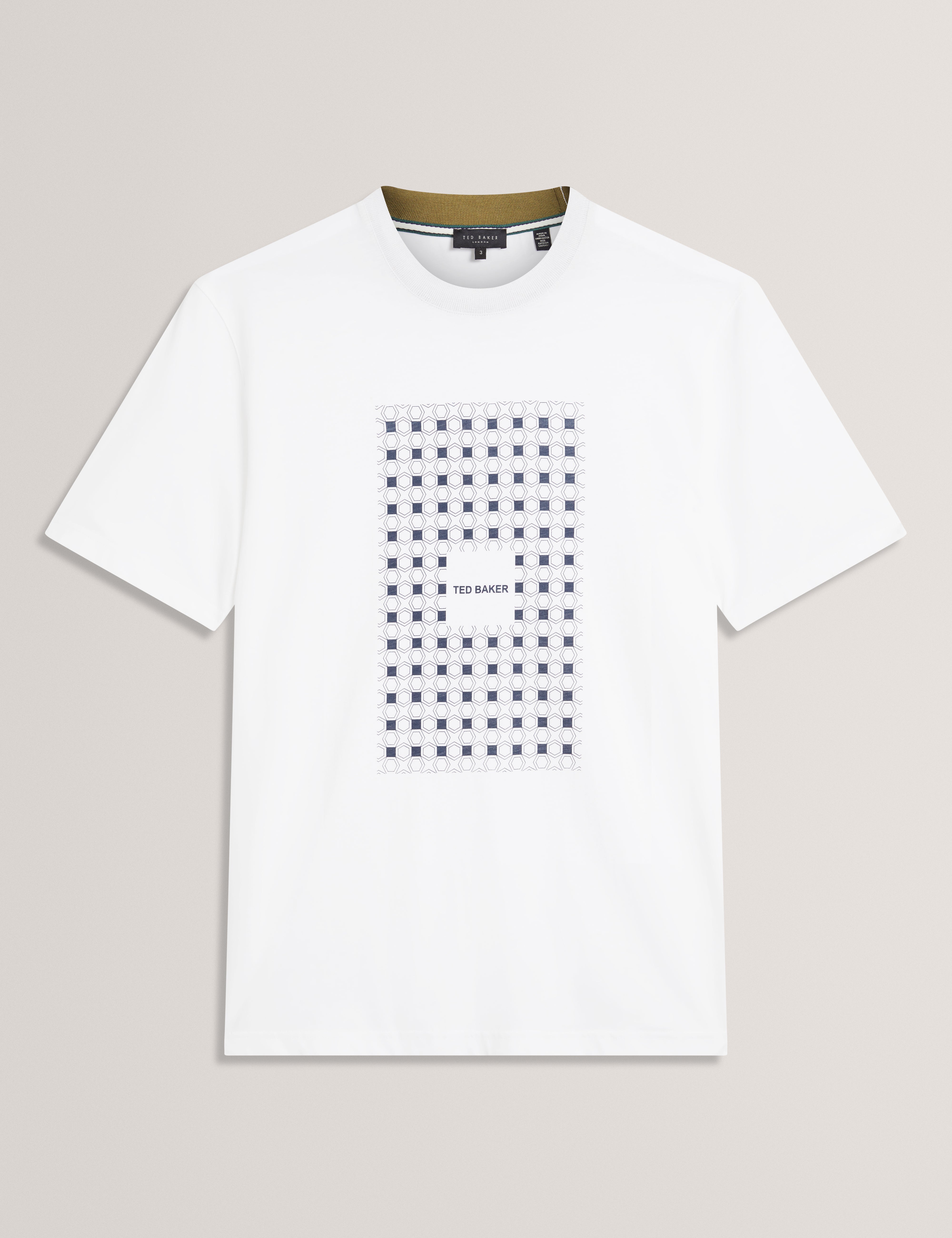MCCOURT: SS Box Print T-Shirt