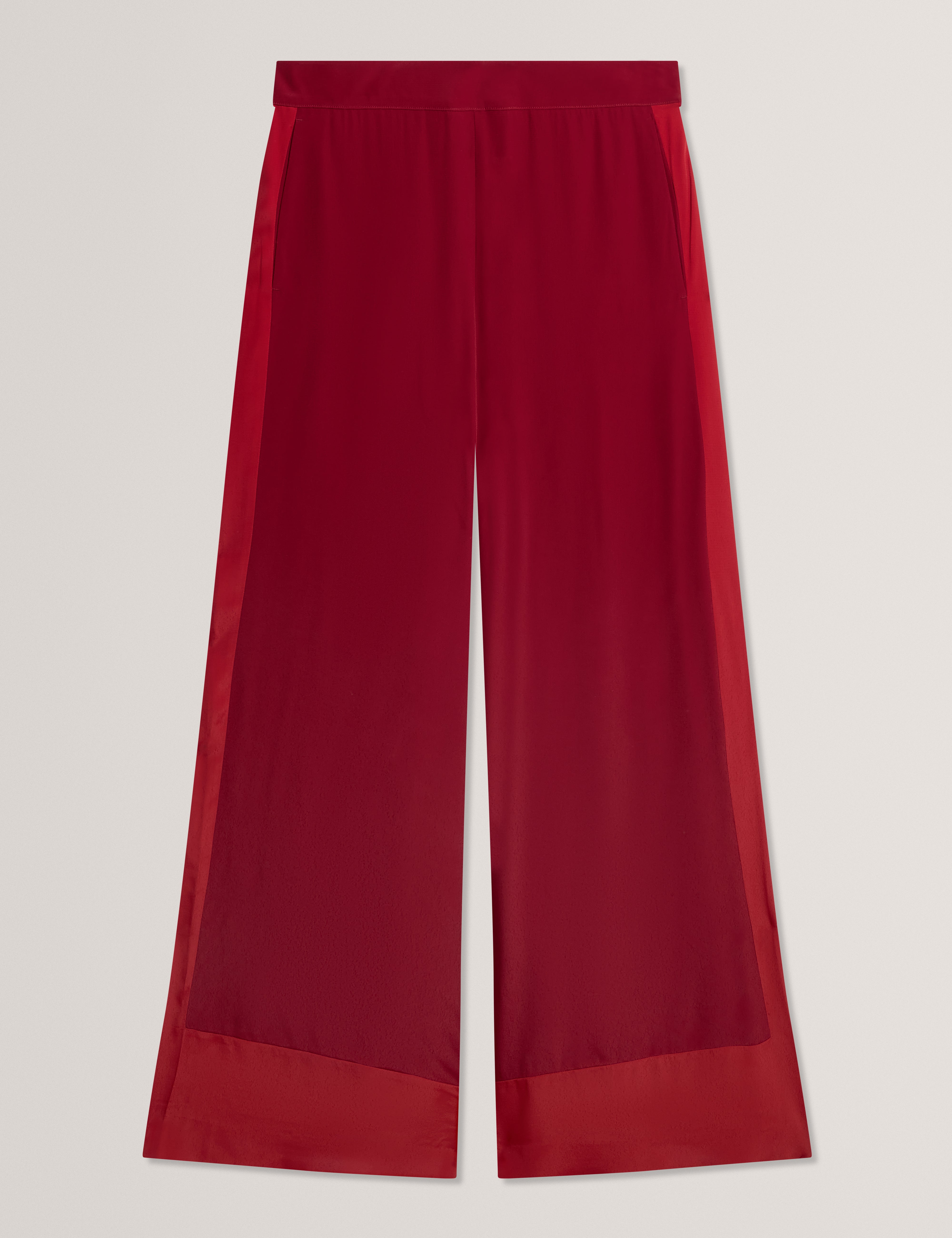 MIRANNA: Colour Block Wide Leg Trouser