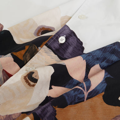 MOUSSA: SS Relaxed Placement Print Shirt