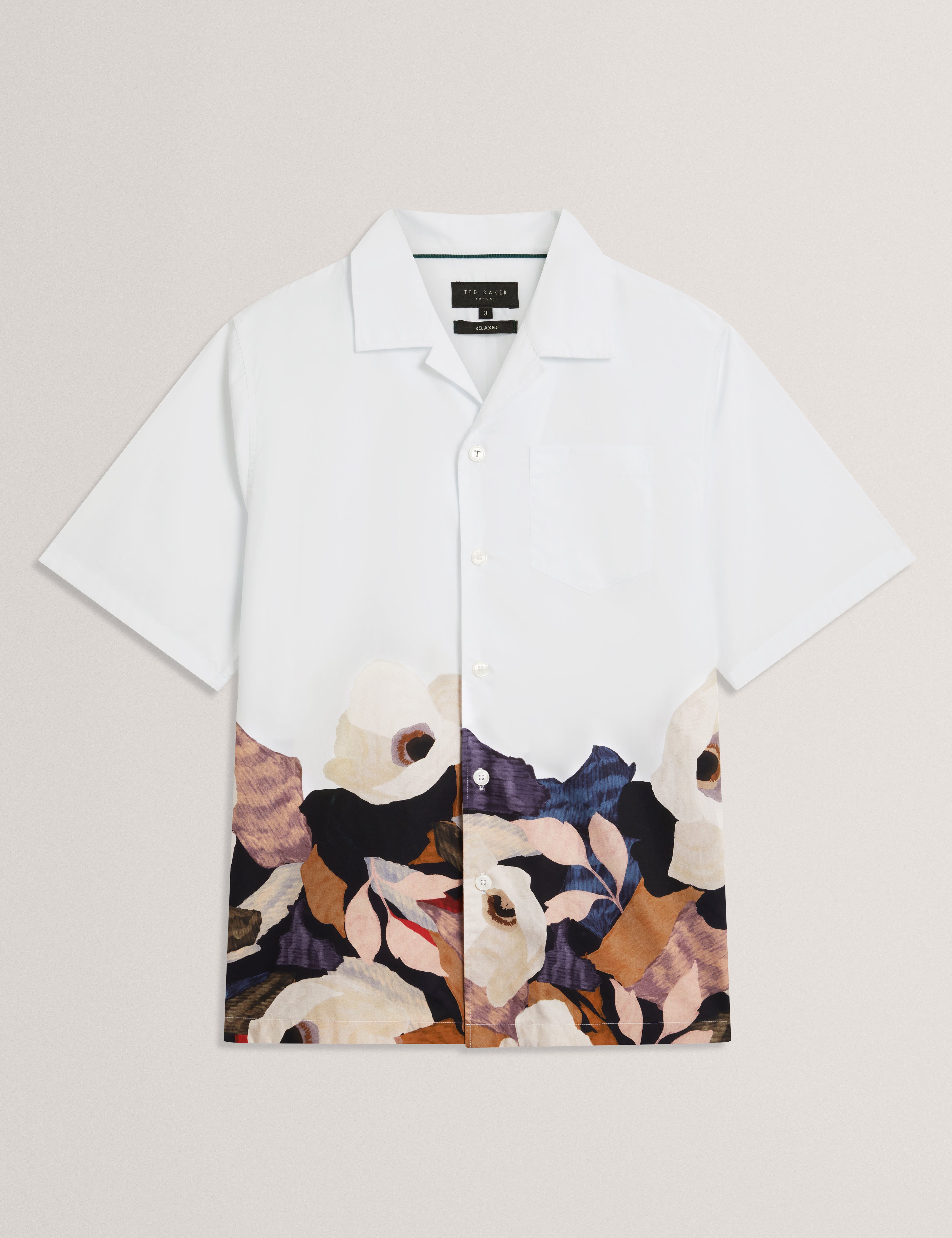 MOUSSA: SS Relaxed Placement Print Shirt