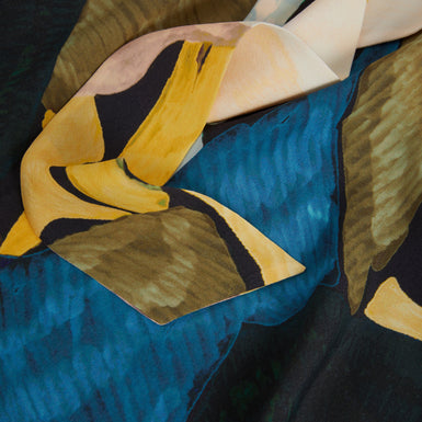 CAMEA: Printed Sleeveless Tie Neck Detail Jumps