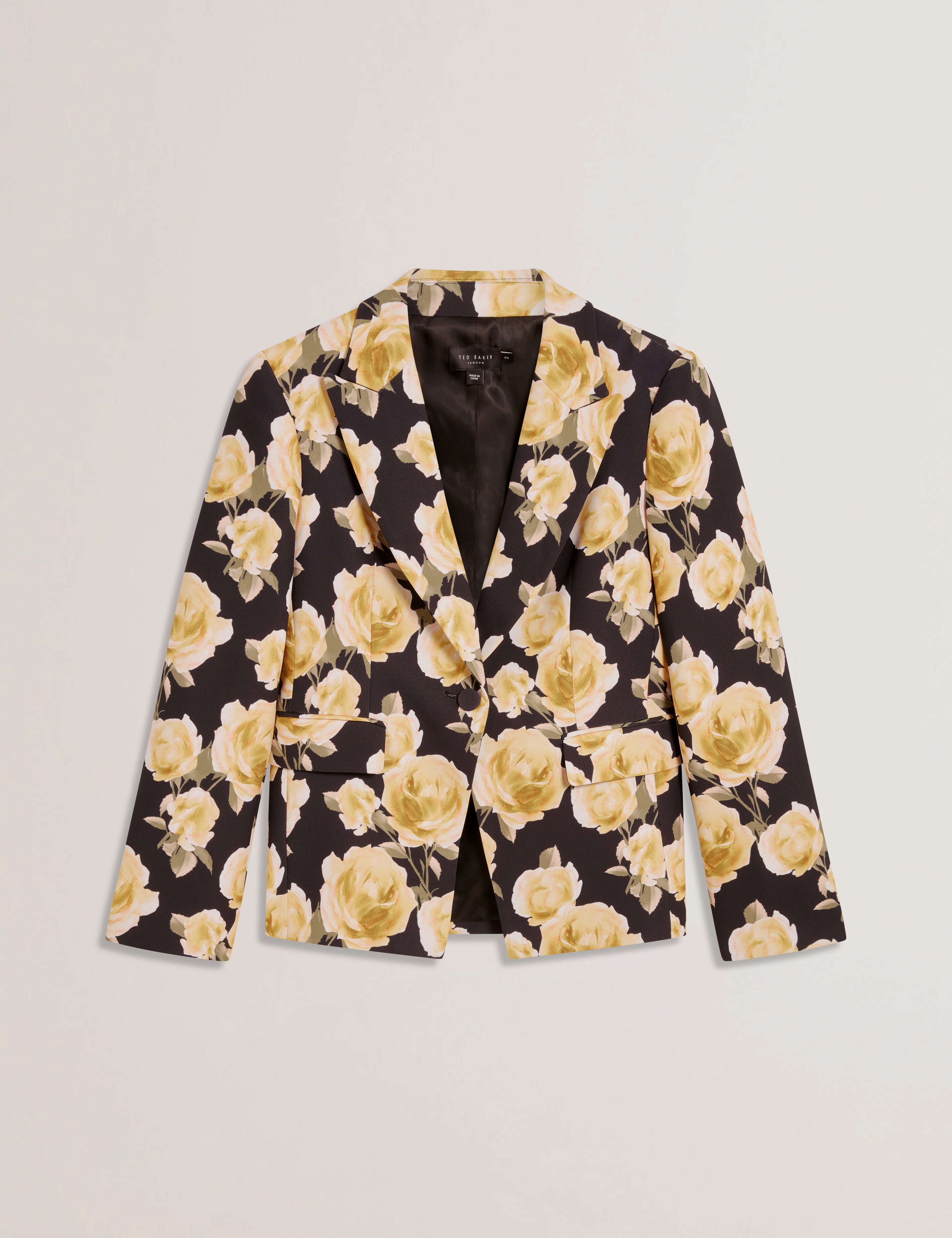 OPINA: Floral Printed Blazer