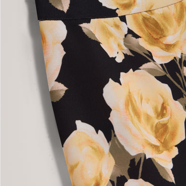 OPINAT: Floral Printed Tapered Tailored Trouser
