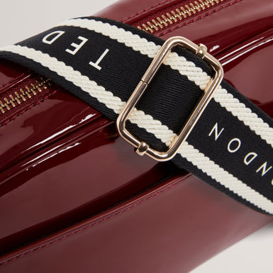 LOUEEY: Webbing Detail Camera Bag