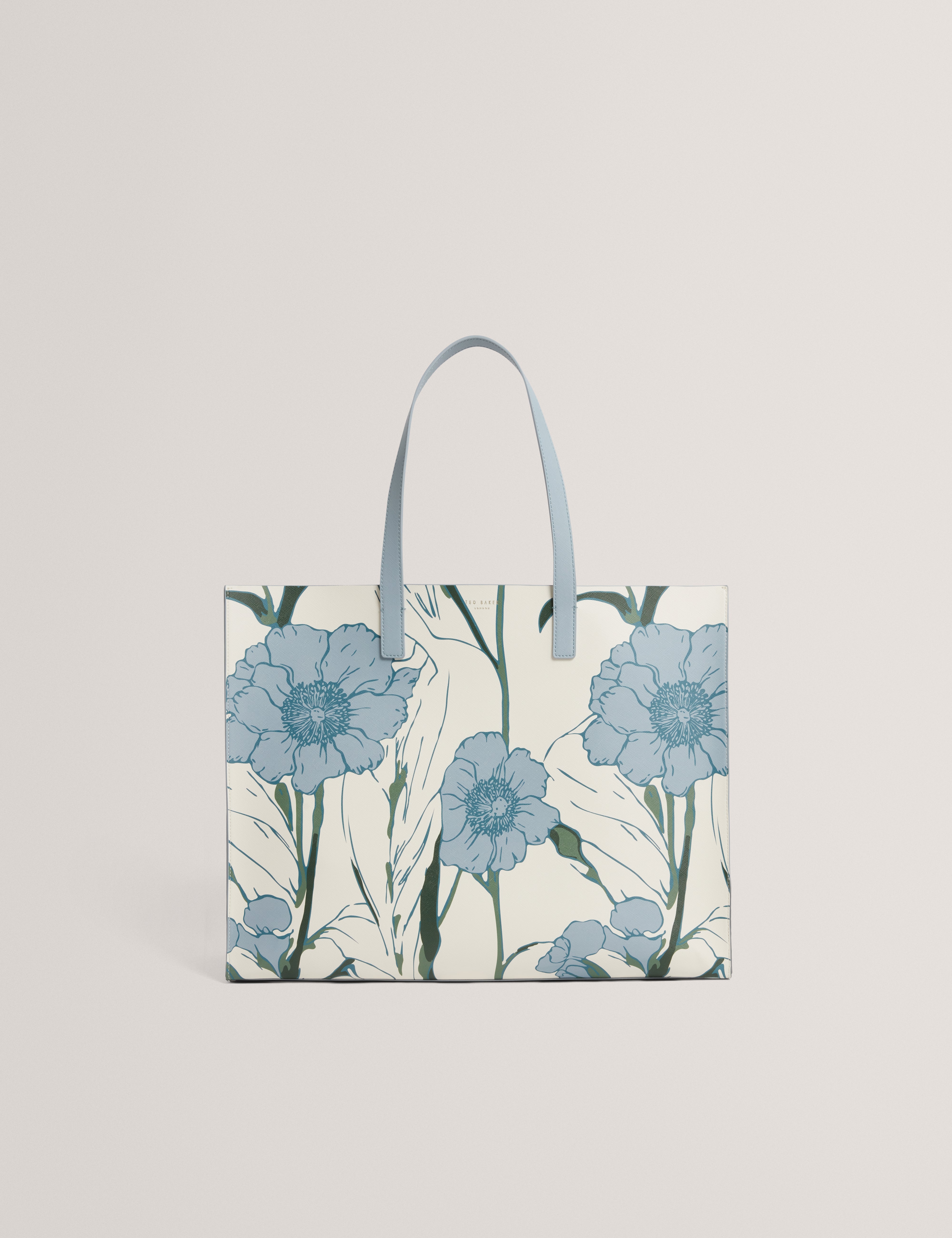 TOOOCON: Floral Print Extra Large Icon Bag