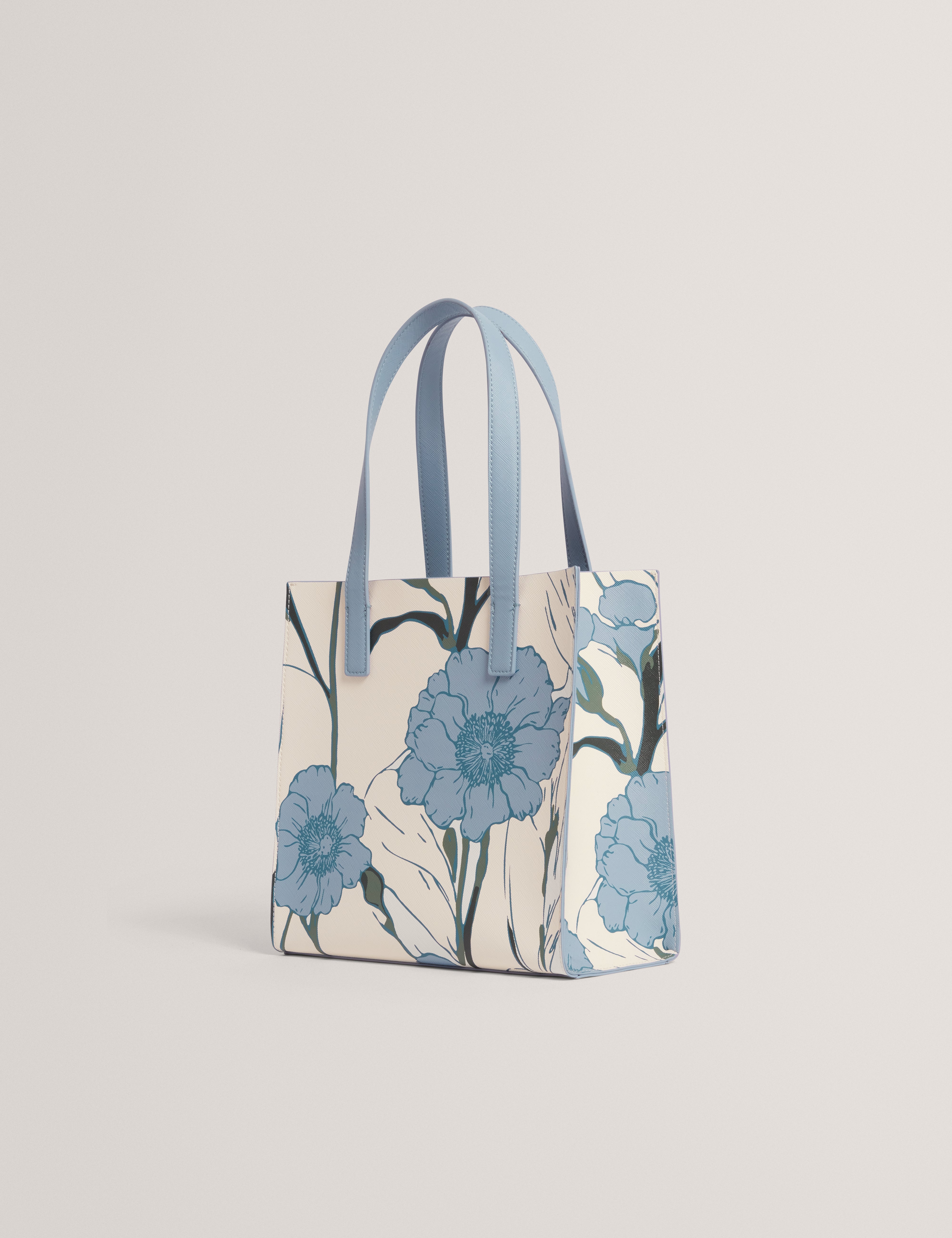 TYECON: Floral Print Small Icon Bag