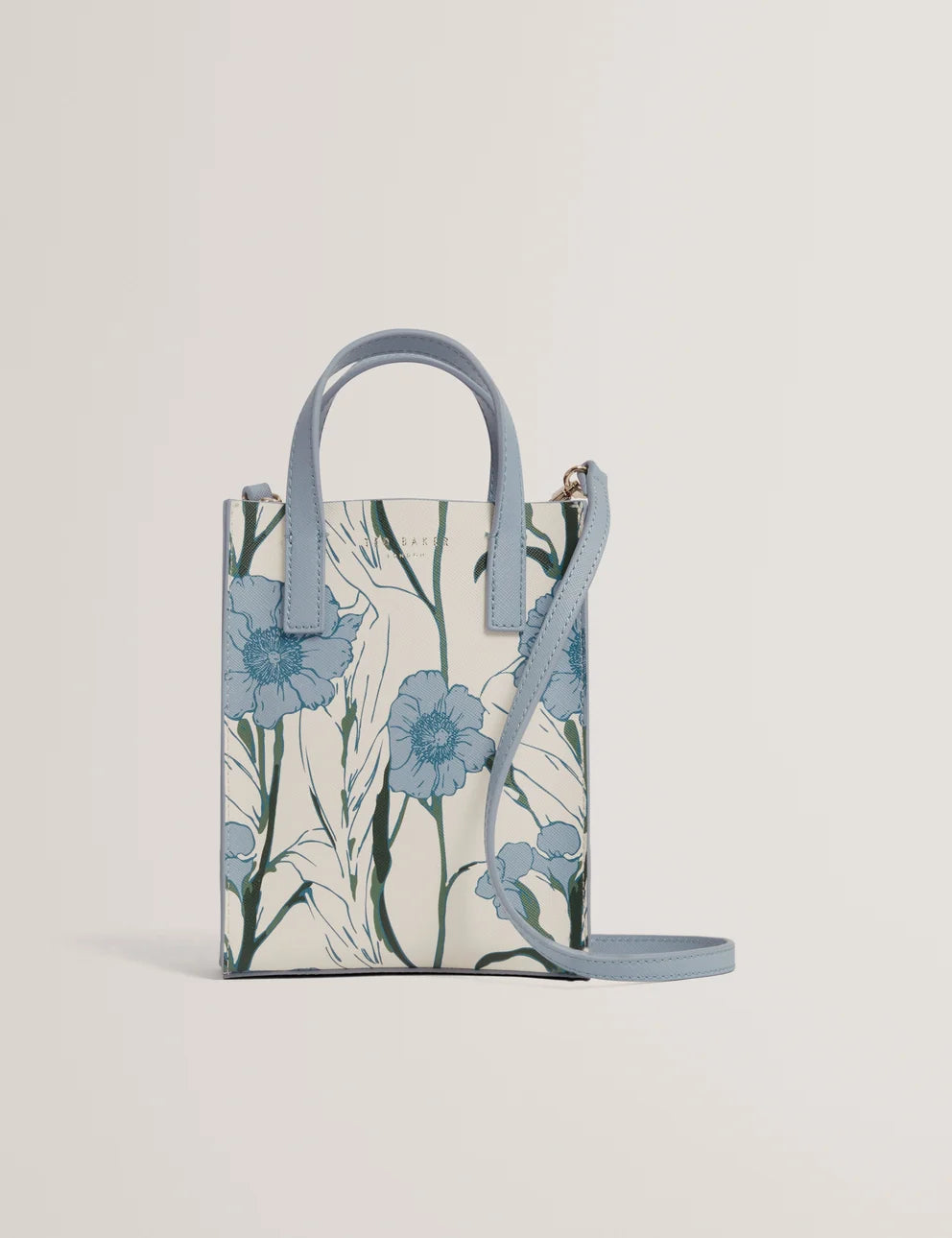 TAECON: Floral Print Mini Icon Bag