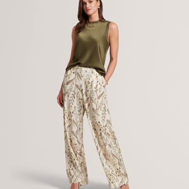 BLARNIE: Tank Top With Rib Detail