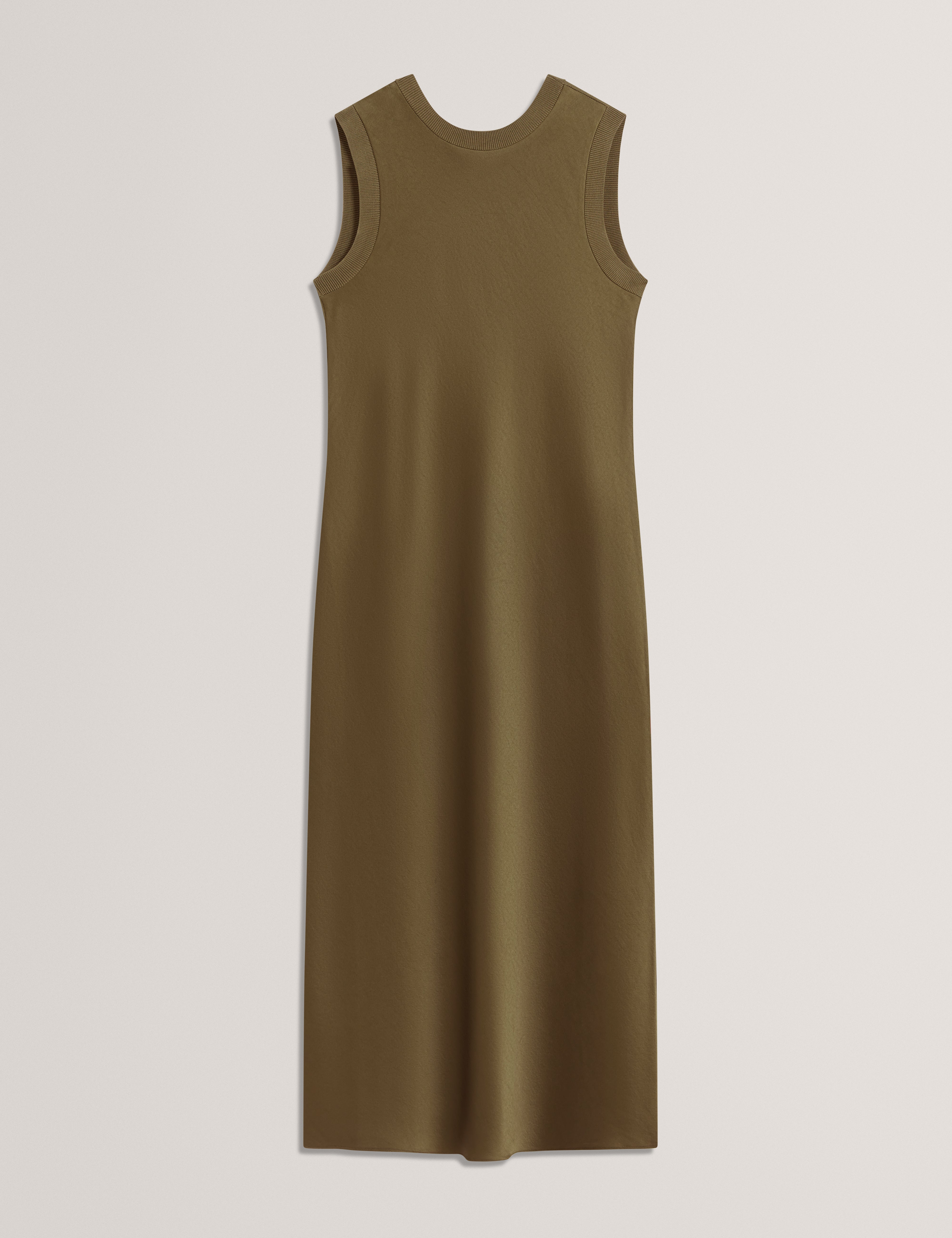 BLAAZA: Maxi Dress With Knitted Back