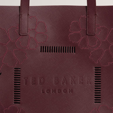 ROWCON: Embroidery Floral Large Icon Bag