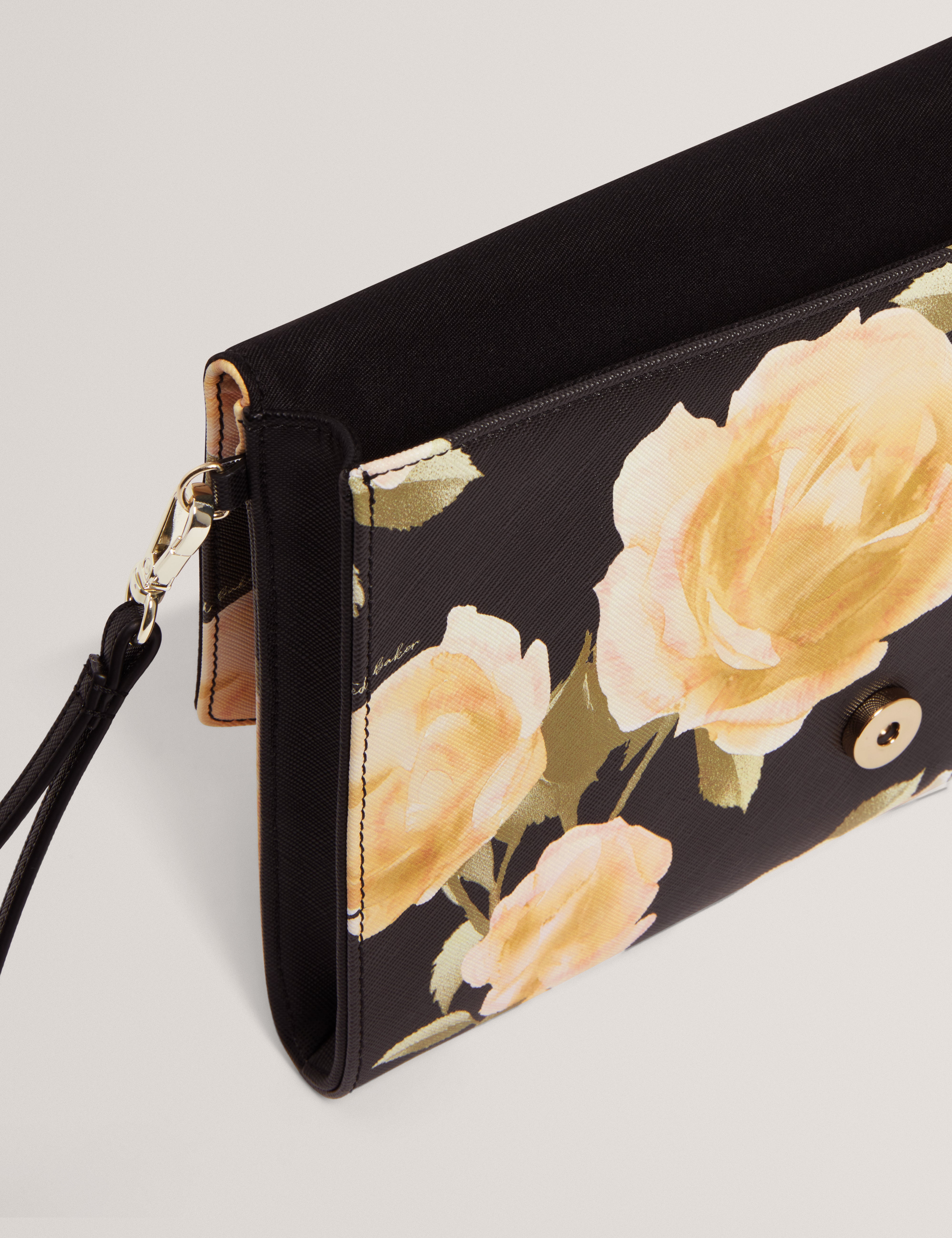 RAYMI: Floral Printed Pouch
