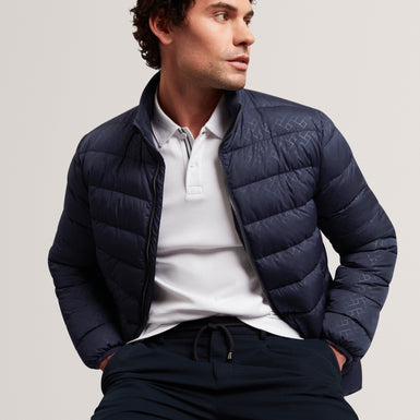 SIRGIIO: Jacquard Lightweight Quilted Jacket