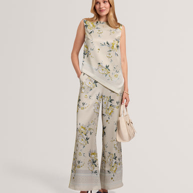 BRANNA: Floral Printed Reversible Top